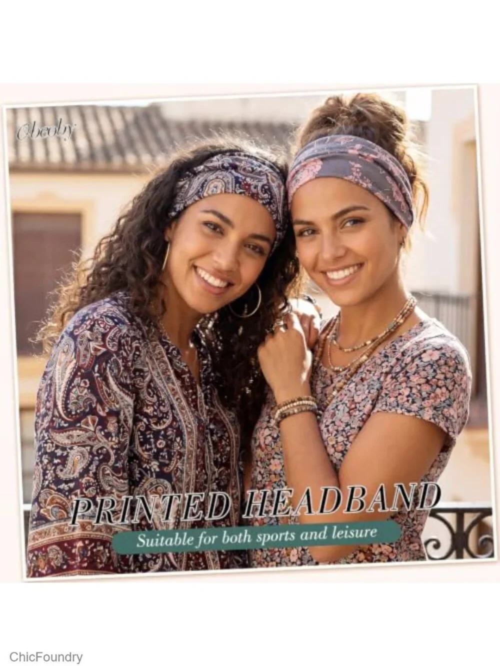 6 Pack Wide Headbands for Women, Non-Slip Stretch Hair Wraps, Boho Style